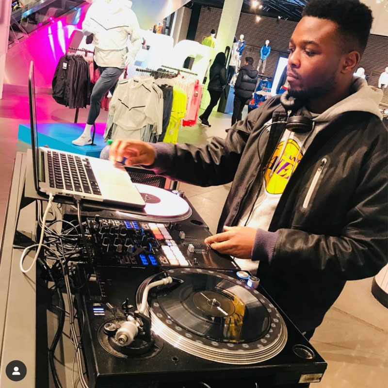 DJ Moto At Niketown London